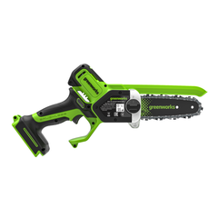 Цепная мини-пила Greenworks GD24CS15 24V (15 см) аккумуляторная, без АКБ и ЗУ