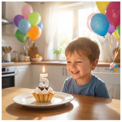 Свеча-цифра 