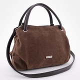 Сумка Саломея 278 эко-замша шоколад