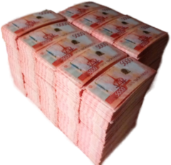 Вафельные Деньги для Торта Оптом 600 шт, 10*4 см, двухсторонние (вафельная бумага)