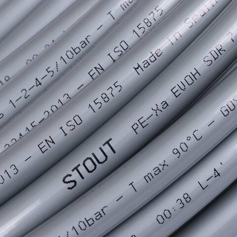 Труба 16х2,2 сшитый полиэтилен STOUT PE-Xa/EVOH 240м SPX-0001-241622