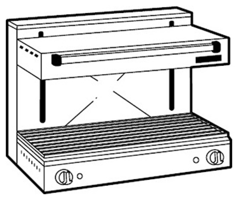 Гриль Саламандра Giorik SRE1210