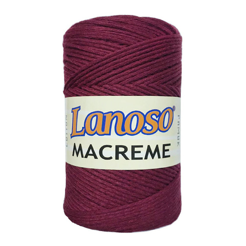 MACRAME COTTON Lanoso (85% хлопок,15% полиэстер, 250гр/250м)