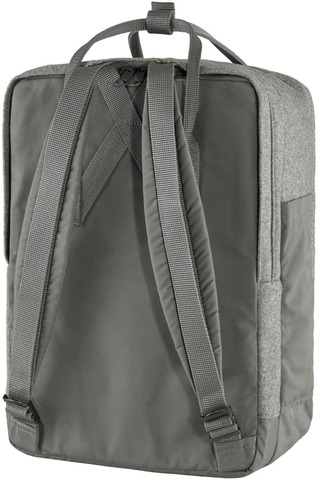 Картинка рюкзак городской Fjallraven Kanken Re-Wool Laptop 15 027 Granite Grey - 2