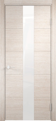 Межкомнатная дверь Турин 15 / Цвет Дуб бежевый вералинга / Стекло "Лакобель" / Двери Верда