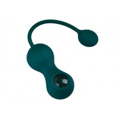 Тренажер Кегеля Magic Motion Crystal Duo темно-зеленый