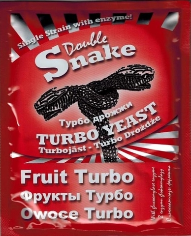 Турбо дрожжи DoubleSnake Fruit, 50г