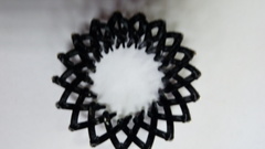 Заколка краб на пучек