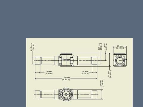 Danfoss 014-0185 SGN 19s Смотровое стекло 3/4