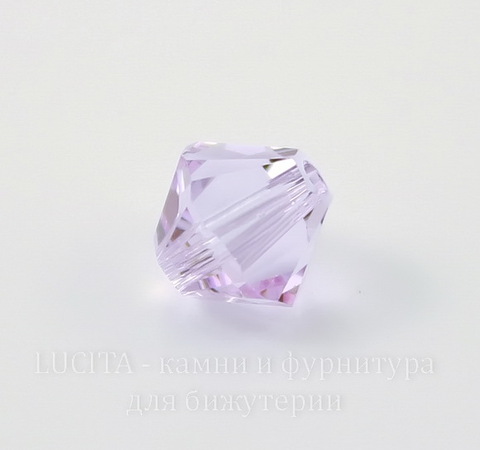 5328 Бусина - биконус Сваровски Violet 6 мм, 5 штук
