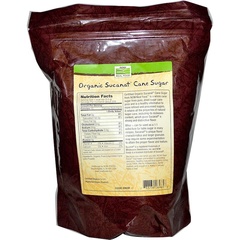 Now Foods, Здоровое питание, Sucanat, органический сахарный тростник, 2 фунта (908 г)