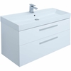 Aquanet 249922 Тумба Nova 100 2 ящ. (SLIM SYNERGY) цв.бел. глянец (249922)