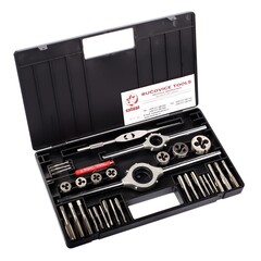 Набор метчиков и плашек M3 -M12 HSS 34пр Bucovice(CzTool) 340120