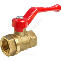 Кран шаровой латунь 11Б27фт1М Ду 20 Ру40 ВР полнопроходной рычаг VALFEX VF.214.LR1.034