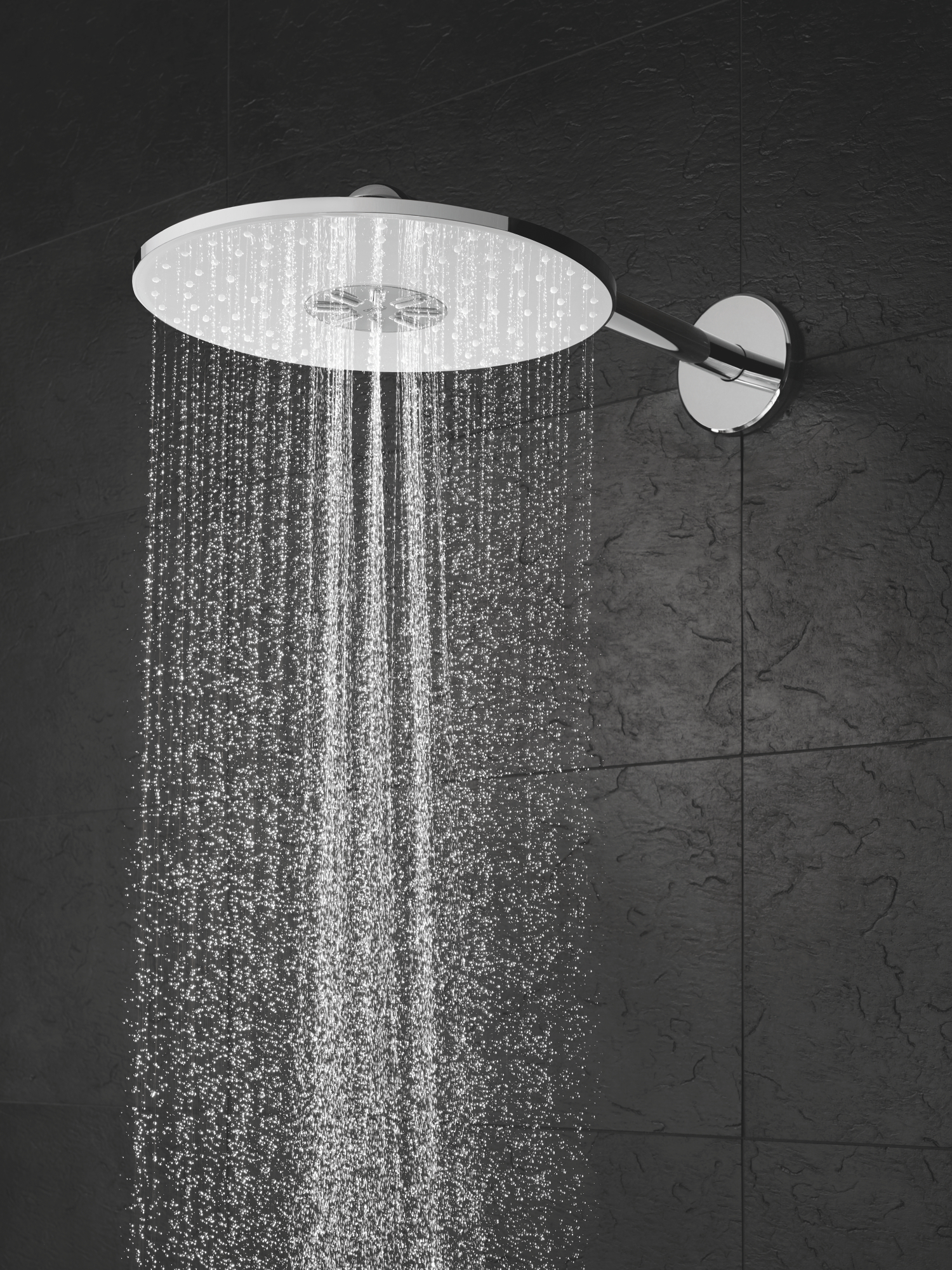 Rainshower 310 SmartActive - тропический душ. 2 струи. с душевой штангой -  лунно-белый GROHE 26475LS0 купить в Москве | Доставка по России.