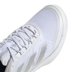 Женские теннисные кроссовки Adidas Avacourt 2 - cloud white/silver metallic/grey one