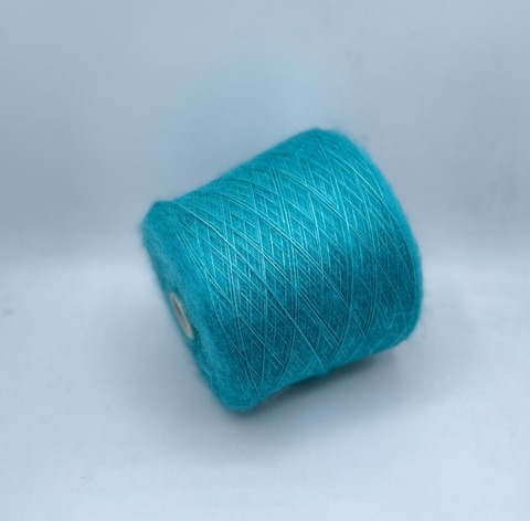 FILCOM (пр.Италия), art-Soffilo 450м/100гр. 50%Шелк 50%Суперкид мохер, цвет-Морсккая волна арт.31318