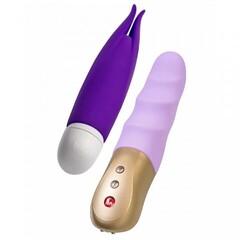 Набор: пульсатор + вибратор Fun factory CLIT KIT PETITE лиловый