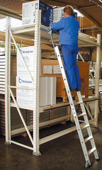 Стеллажная лестница для Т- шины 8 ступ. (815637)