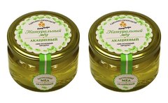 Набор (2 шт.) натурального акациевого меда HoneyForYou, 500 г.