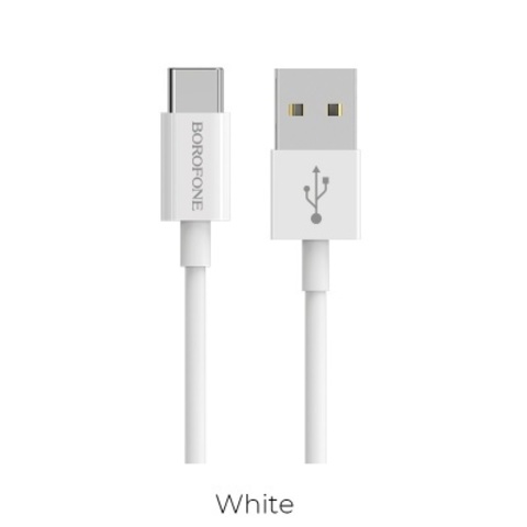 USB - Type-C Borofone BX22, белый
