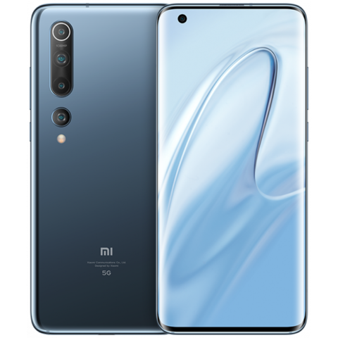 Xiaomi Mi 10 12/256GB Titanium Silver-Black (серый)