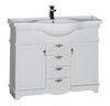 Aquanet 172697 Компл.2 - Тумба Луис 100 (007) цв.белый (172697)