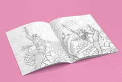 Раскраска «Рисуй с художником»