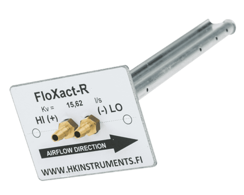 FloXact-R: зонд воздушного потока для воздуховодов круглого сечения