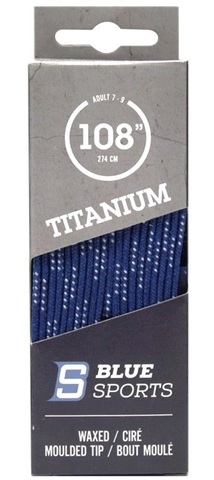 Шнурки с пропиткой BLUESPORTS TITANIUM 120