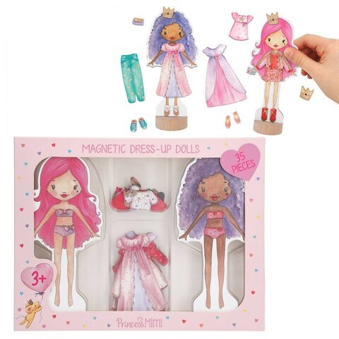Princess Mimi Magnetic Dress-up Dolls