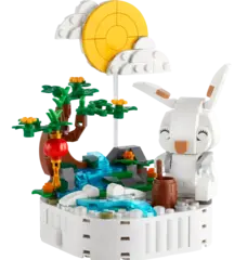 Конструктор LEGO 40643 Пасхальный нефритовый кролик