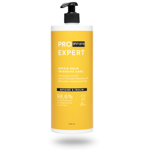 Levrana Pro Expert Натуральный восстанавливающий бальзам-кондиционер, 1л