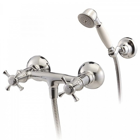 Ideal Standard B9659LS СНЯТ IS B9659LS Reflections Смеситель для душа, с душевым набором, керамика, 20 л/мин, хром/золото