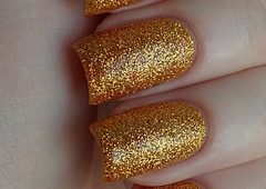 El Corazon Лак Confetti 521a  жёлтое золото