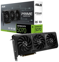 Видеокарта ASUS Видеокарта ASUS GeForce PRIME-RTX5070-O12G GDDR7 12GB 192-bit 1xHDMI 3xDP 12 Гб