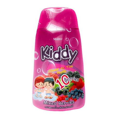 Шампунь-гель для душа для детей Kiddy c ароматом ягод Mistine 200 мл / Mistine Kiddy Head to toe Mixed Berries 200 ml