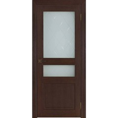 Купить Дверь экошпон 40006 дуб французский остеклённая