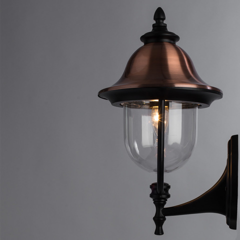 Уличный светильник Arte Lamp Barcelona A1481AL-1BK