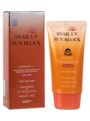 Солнцезащитный крем с муцином улитки SPF50 PA+++ JIGOTT