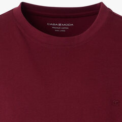 Футболка Casamoda 004200-410 цвет Винный, короткий рукав.