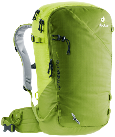 Картинка рюкзак для сноуборда Deuter freerider pro 34+ moss-citrus - 1