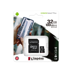 Карта памяти Kingston SDCS2/32GB Class 10 32GB + адаптер