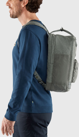 Картинка рюкзак городской Fjallraven Kanken Re-Wool Laptop 15 027 Granite Grey - 6