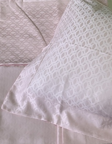 Постельное белье 2 спальное евро Palombella Luna розовое