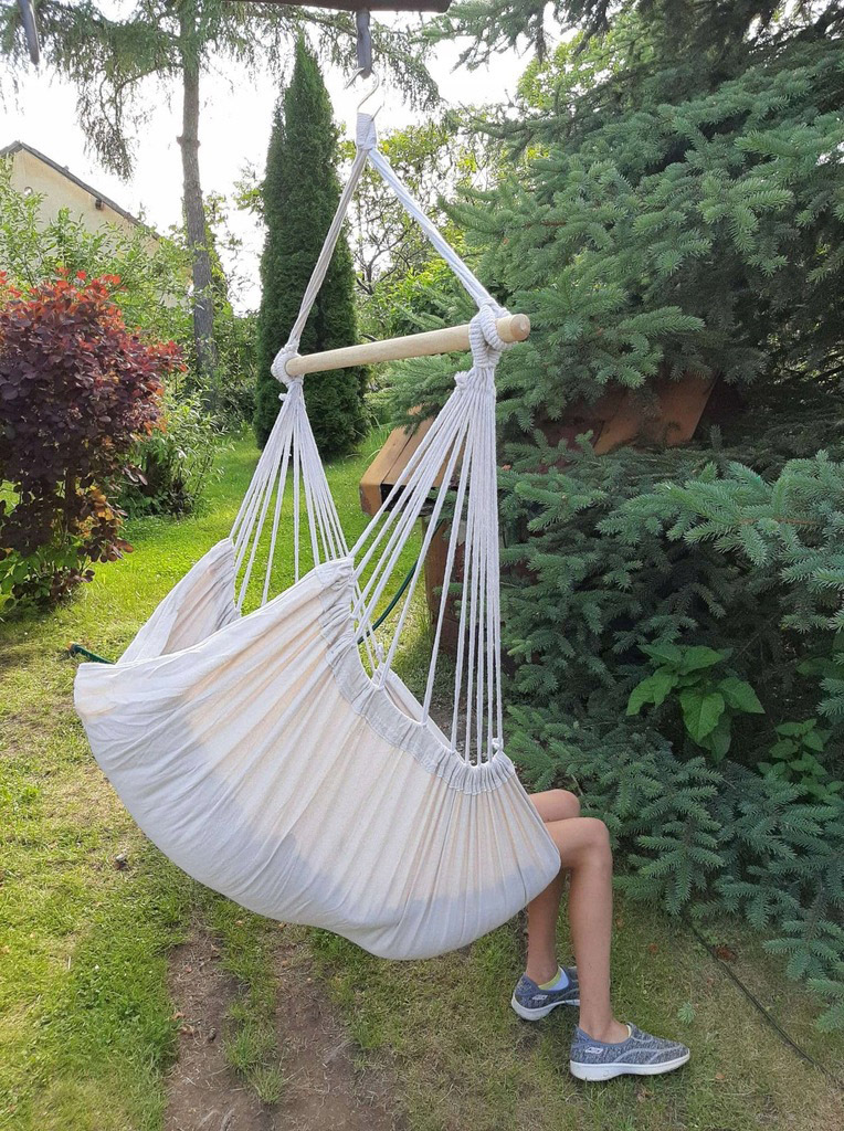 Cotton swing chair hotsell