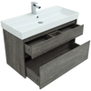 Aquanet 242582 Тумба Nova Lite 100 2 ящ. цв. дуб рошелье (242582)