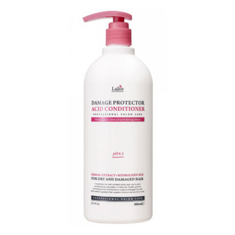 Lador Damage Protector Acid Conditioner - Кондиционер с аргановым маслом и коллагеном