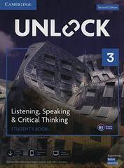 Unlock 2ed Level 3 Listening, Speaking & Critical Thinking Student’s Book, Mob App and Online Workbook Downloadable Audio and Video