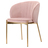 Стул coral, велюр, пыльная роза